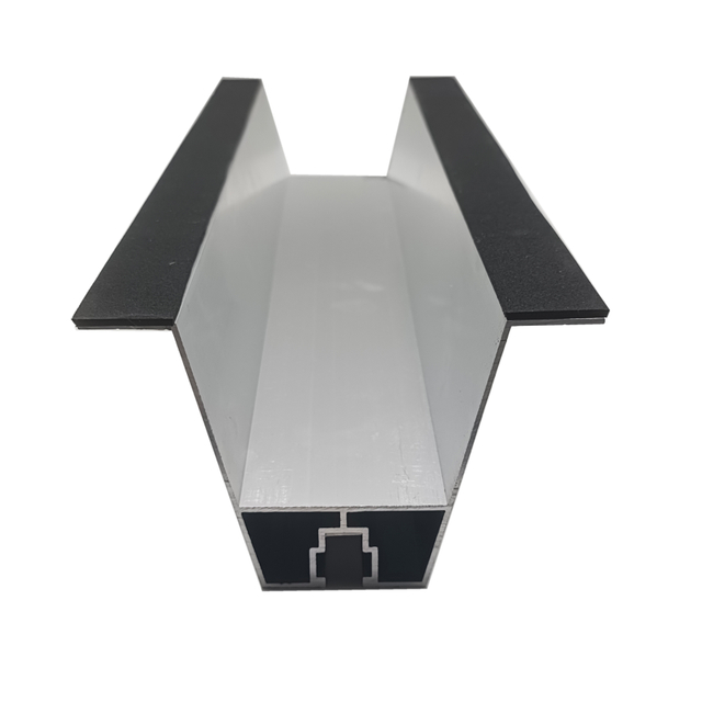 Solar Panel Mounting Structure Frame AL6005/AL6063 Trapezoidal Aluminum Rail Profile