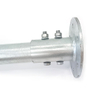 Large Spiral Blades HDG Ground Piles Screw Foundation with Round Head