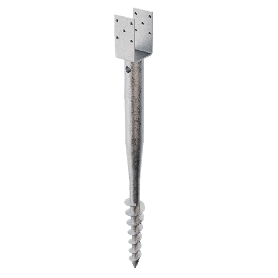 550/730/865mm U-Shaped Series Anchors Ground Piles Screw 
