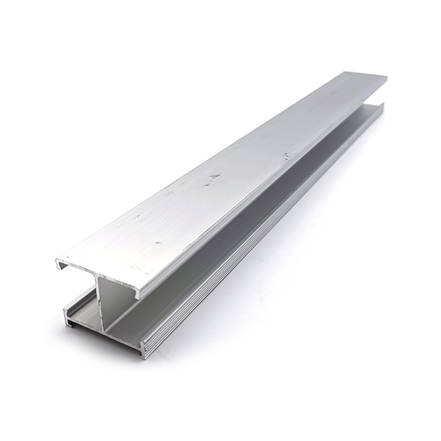 Factory Wholesale H-shaped Extruded Aluminum Profiles Rail for Solar Panel