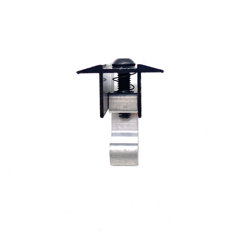 Aluminum Square Mid Clamp End Clamp for Solar Panel Mounting Structure