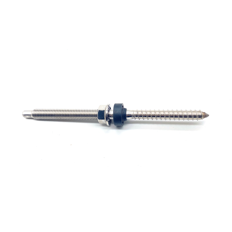 Stainless Steel Double Head Thread Tin Roof M10 Hanger Bolt for Wood