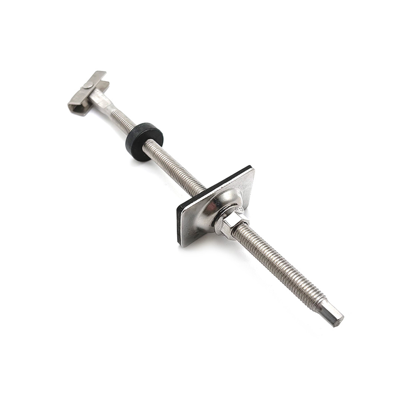 Solar Stainless Steel Self Locking T Bolt for Purlin Metal Roof Mounting System