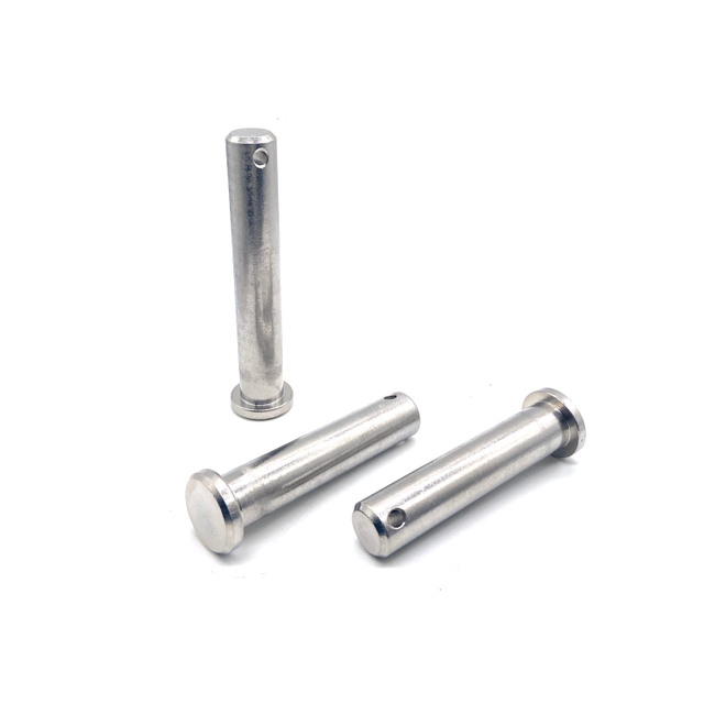 DIN 1444 / ISO 2341 Flat Head Stainless Steel Clevis Pin with Hole