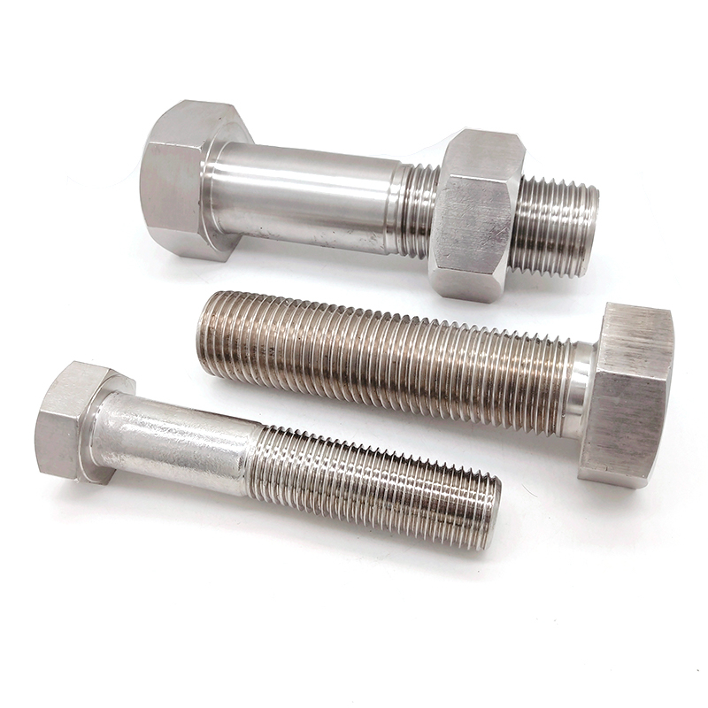 DIN933 DIN931 Stainless Steel M20-M100 3/4-4” A2-70 A4-80 Heavy Hexagonal Bolt with Nut