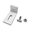 Solar Pane Clamps Aluminum L Foot Adapter Bracket with Hanger Bolt for Roof Mounting System