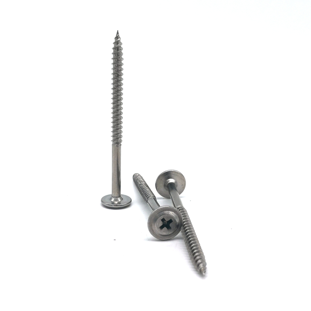 Stainless Steel 304 316 Phillips Pan Round Head Washer Self Tapping Screws
