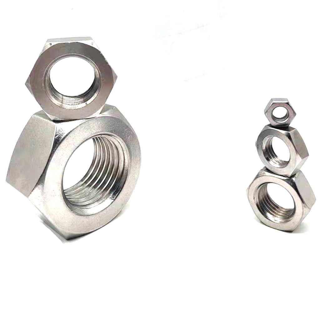 Stainless Steel 304 316 M10 M12 M16 Types of Hex Nuts - Buy