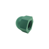 Cap Nuts M6 M8 Black Green White Nylon Plastic Round Dome Hexagon Cap Nut