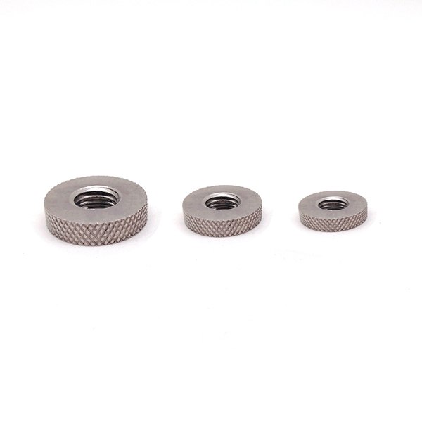 Wholesales Oem Custom M3-M10 304 Stainless Steel Round Head Flat Head Knurled Thumb Nut