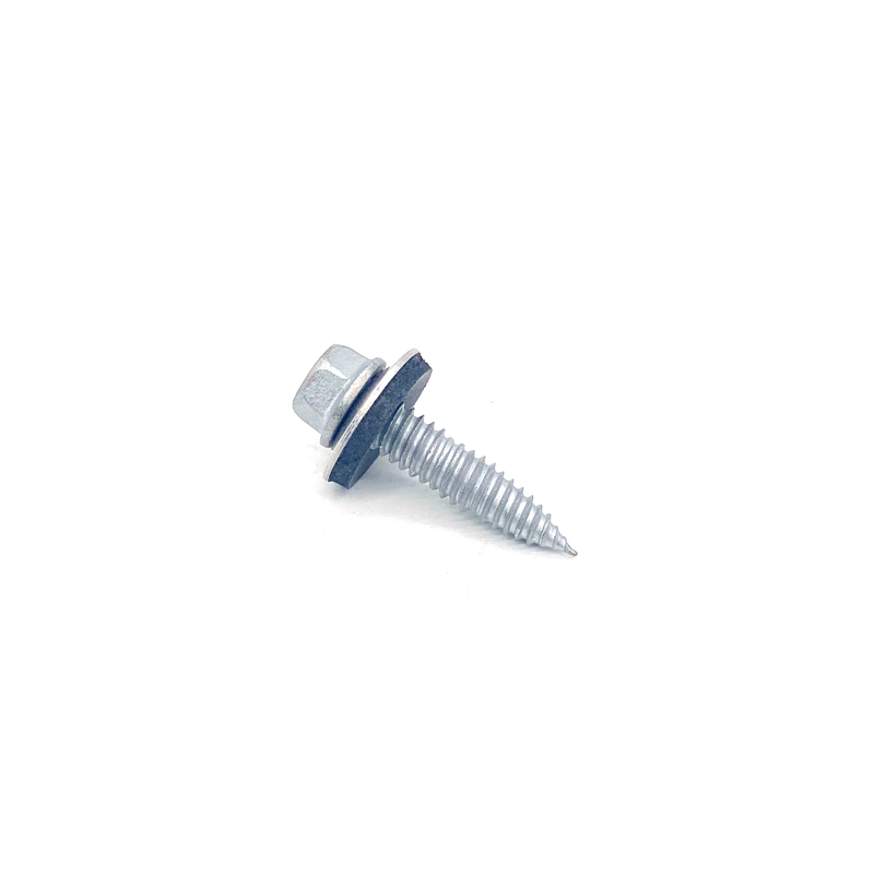 China Screw Factory Self Tapping Screw Hex Flange Roofing Screw Bi-Metal Screw with EPDM Washer