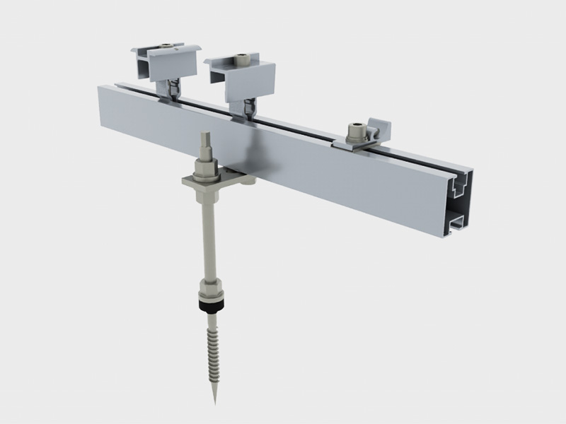 Hanger Bolt with Adapter plate + Rail