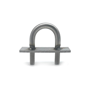 Stainless Steel 304 316 U Type Bolt with Plate Steel 