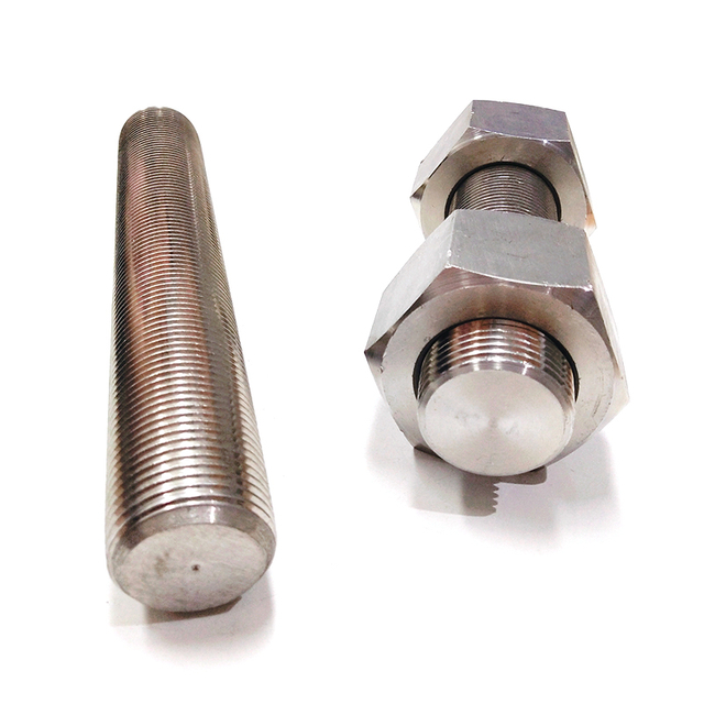 A2 A4 Stainless Steel Heavy Thread Rod with Hex Nuts