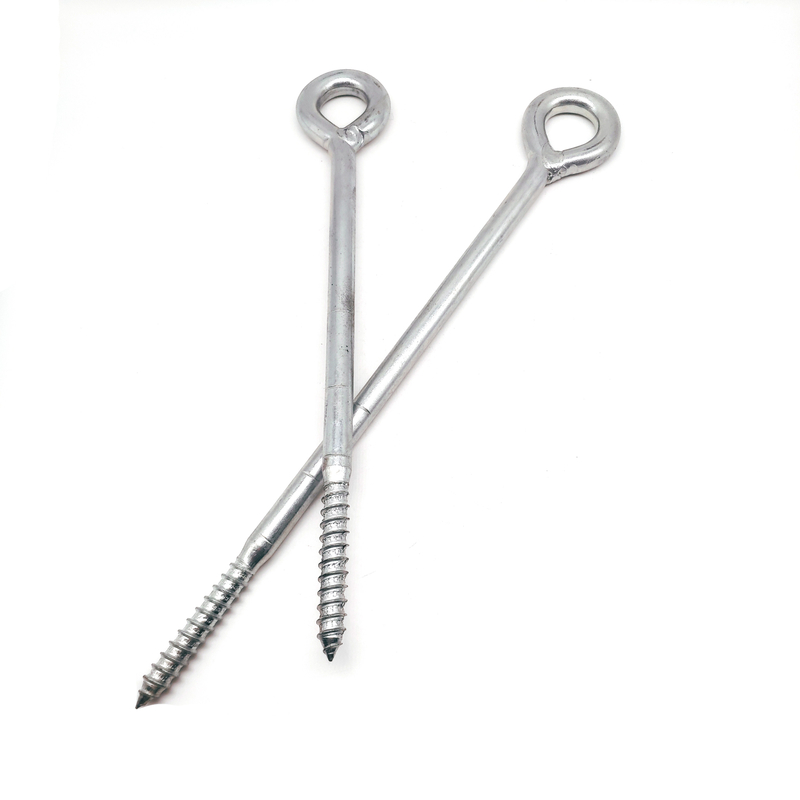 Long Stainless Steel 304 316 Hooks Self Tapping Eye Screw