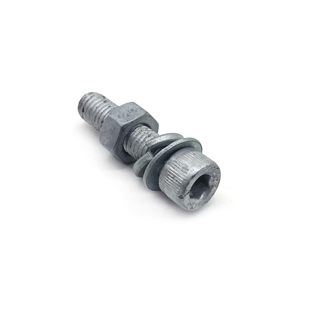 Carbon Steel A2 A4 DIN912 Hex Socket Cap Allen Bolt with Knurling 