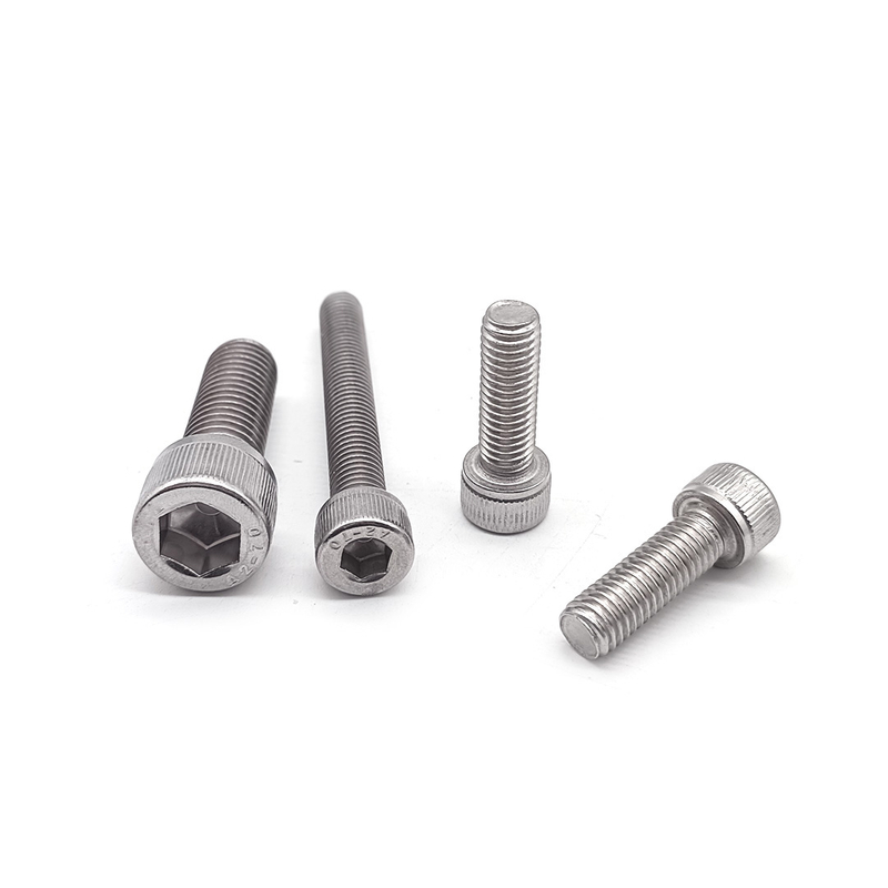 Stainless Steel Knurled DIN912 Hexagon Socket Head Allen Bolts