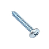DIN7981 Blue And White Zinc Pan Head Self Tapping Screws with Cross Recessed