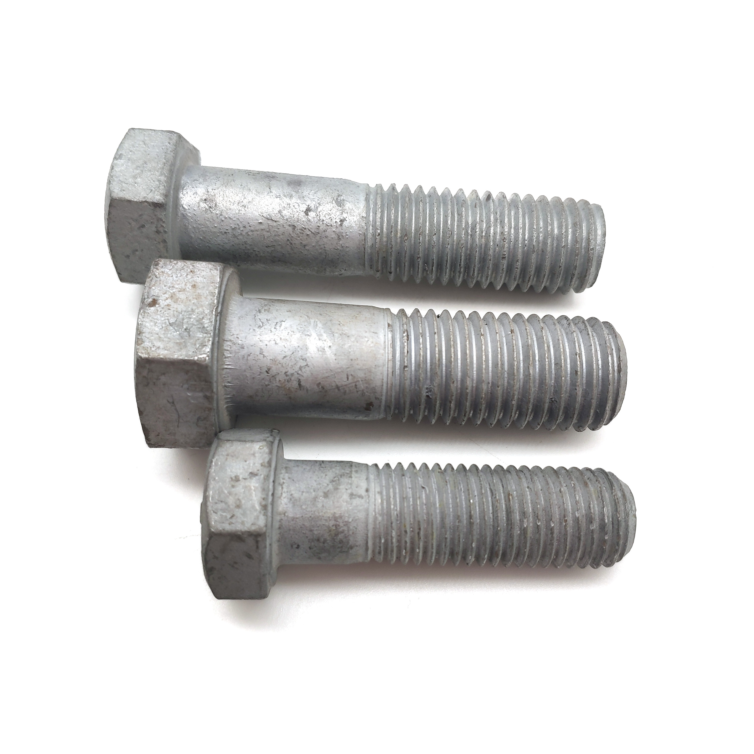 Carbon Steel Hot Dip Galvanized Half-thread Hex Bolt