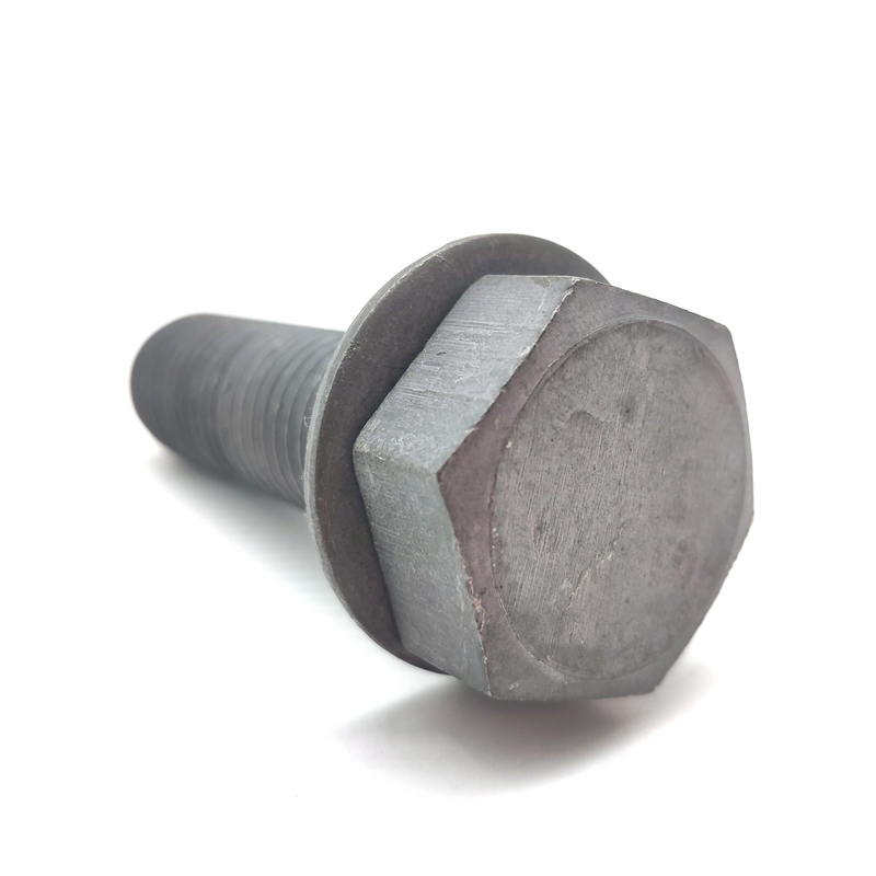 Carbon Steel DIN933 HDG Grade 8.8 Full Thread Hex Bolt with Washer