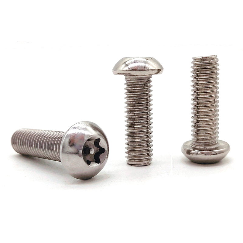 SS304 All Size Torx Round Button Head Machine Screw ASME/ANSI B18.6.3