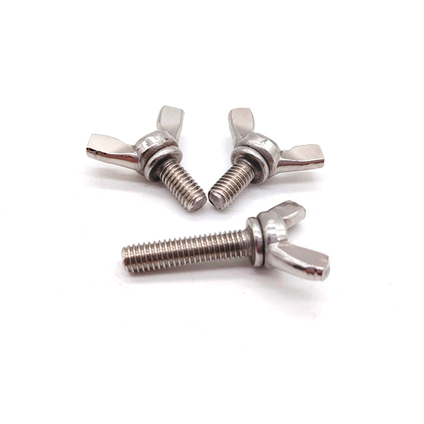 China Factory Stainless Steel 304 316 Wing Machine Bolt Screws