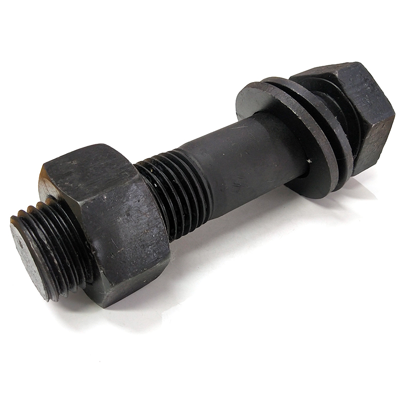  Carbon Steel ASTM A193 DIN931 Black Heavy Hex Structural Bolt with nuts
