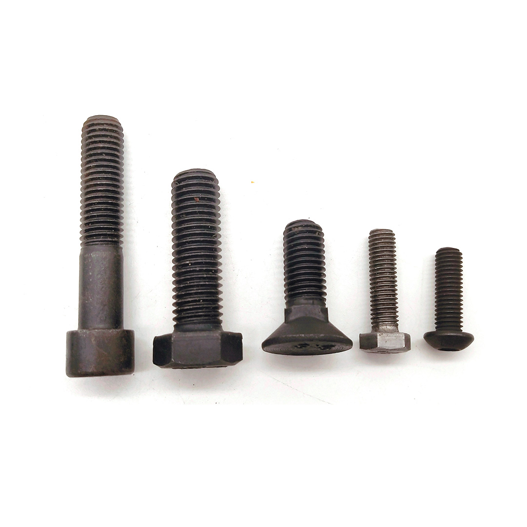 Carbon Steel Black DIN933 Grade10.9 Full Thread Hex Bolt 