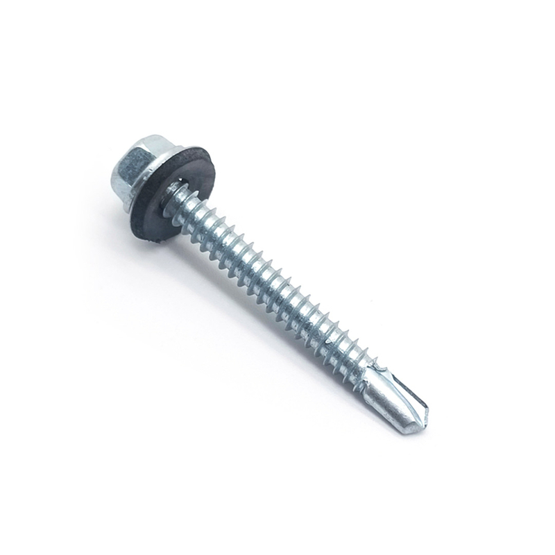 Stainless Steel 304+410 Compound Hex Head Composite Self Drilling Bi-Metallic Screw