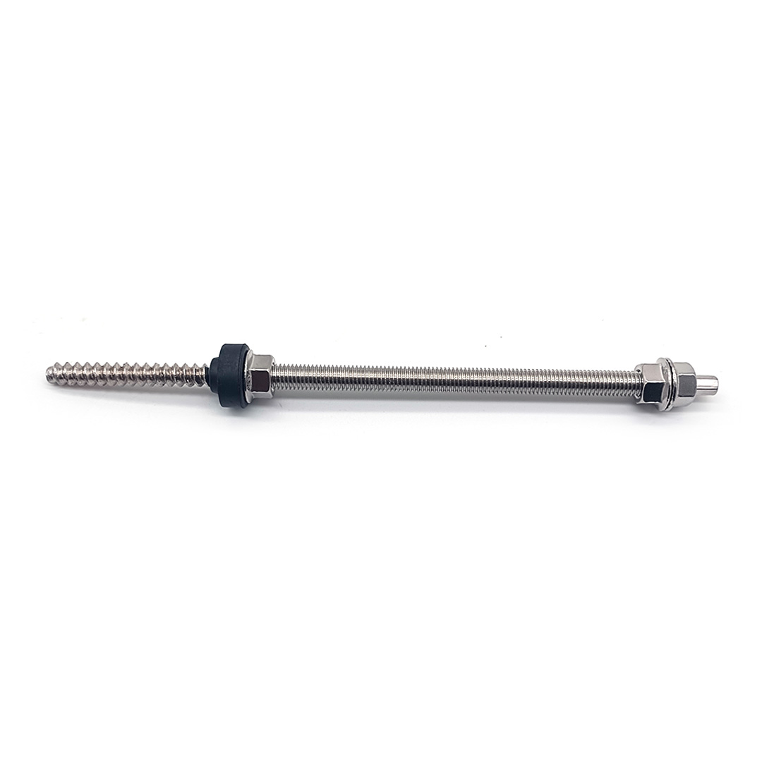  Hot Sales Photovoltaic Stainless Steel 304 Solar Hanger Bolt for Brazil