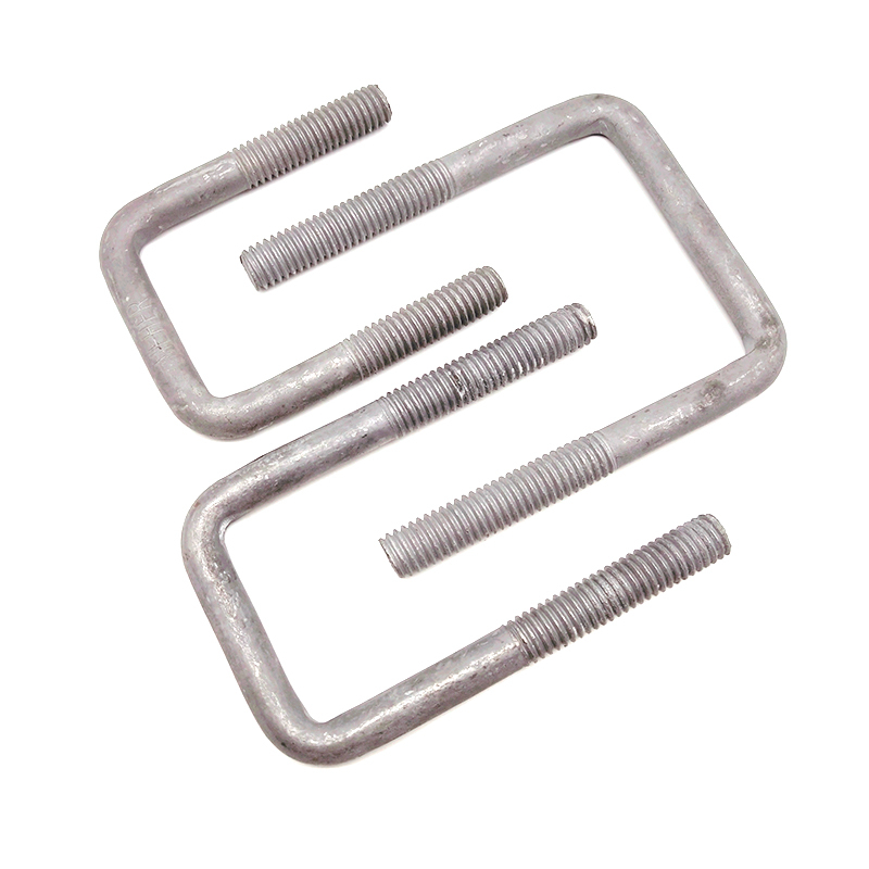 Grade 6.8 Carbon Steel Hot Dip Galvanized Square U Shape Bolt