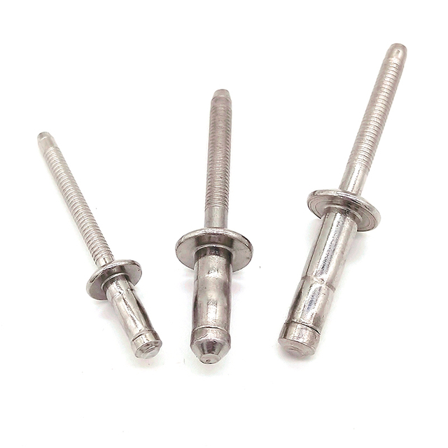Stainless Steel / Stainless Steel Hem-Luk Blind Rivet for Solar System