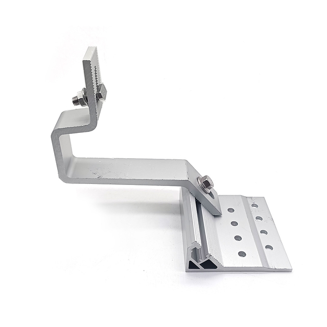 Aluminum 6082-T6 Adjustable Roof Hook for Tile Roof Solar Mounting System