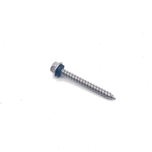 Hex Flange Head Stainless Steel Self Tapping Screw with EPDM Washer