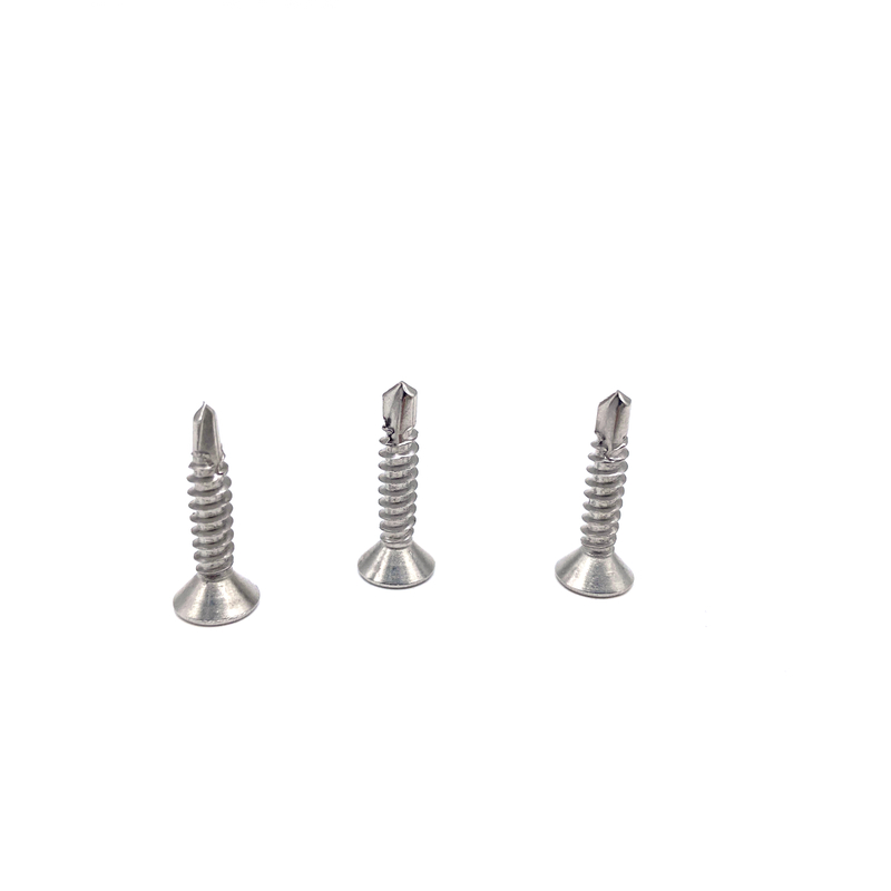 DIN7504P A2 A4 Cross Recessed Countersunk Head Stainless Steel 304 316  Self-Drilling Screws