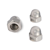 Stainless Steel Cap Nut China Wholesale Stainless Steel Hex Domed M5 Cap Nut For Hardware
