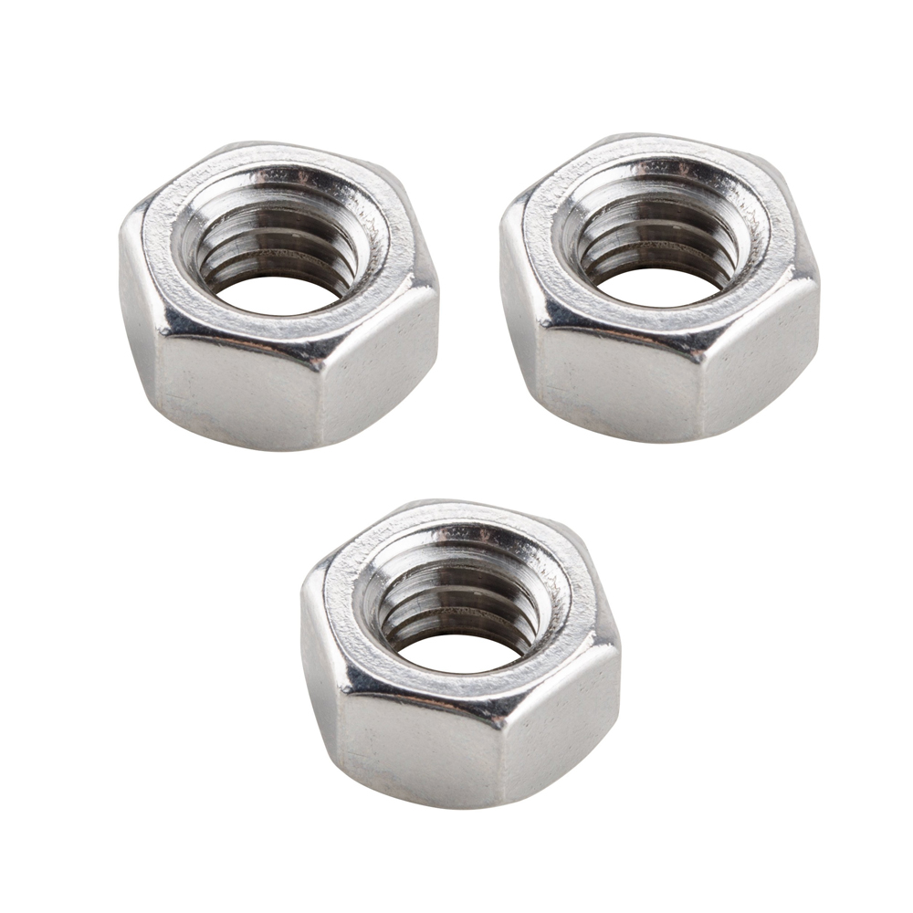 Nyloc Self Locking Hex Flange Lock Nuts M3-M12 A2A4 Stainless Zinc/Nickel Plated 