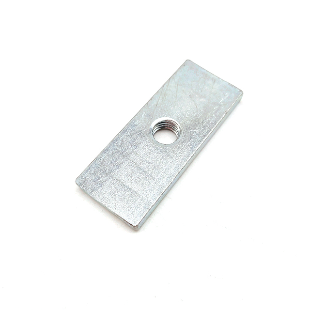 Carbon Steel Grade 8.8/10.9/12.9 Blue White Zinc Coated Long Rectangle Thin Nut