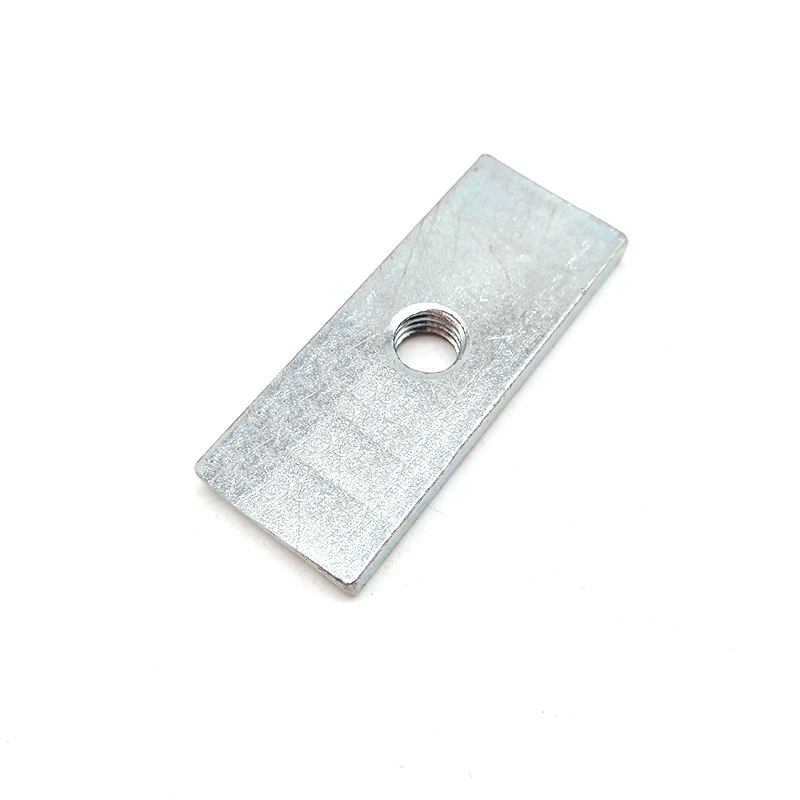 Carbon Steel Grade 8.8/10.9/12.9 Blue White Zinc Coated Long Rectangle Thin Nut