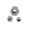 DIN985 M4 Hexagonal Hex Nylon Stainless Steel 304 316 Lock Nut
