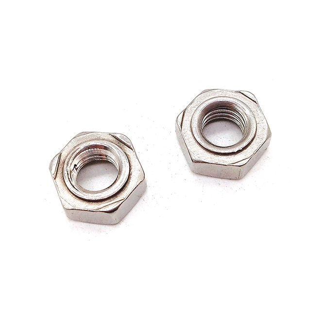 A2-70 A4-80 DIN929 Stainless Steel Hex Weld Nuts