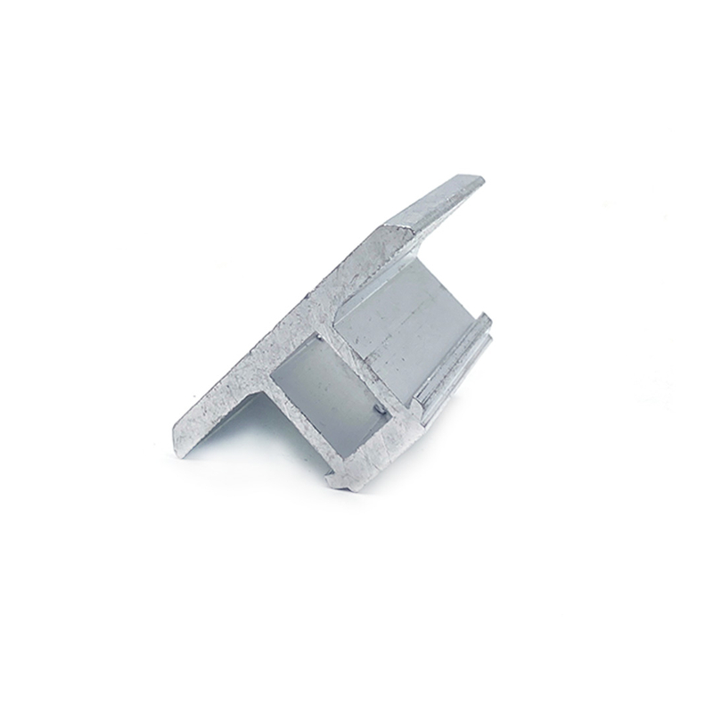 Solar AL6005/AL6063 PV Panel Mounting Metal Roof System Roof Hook Mid Clamp