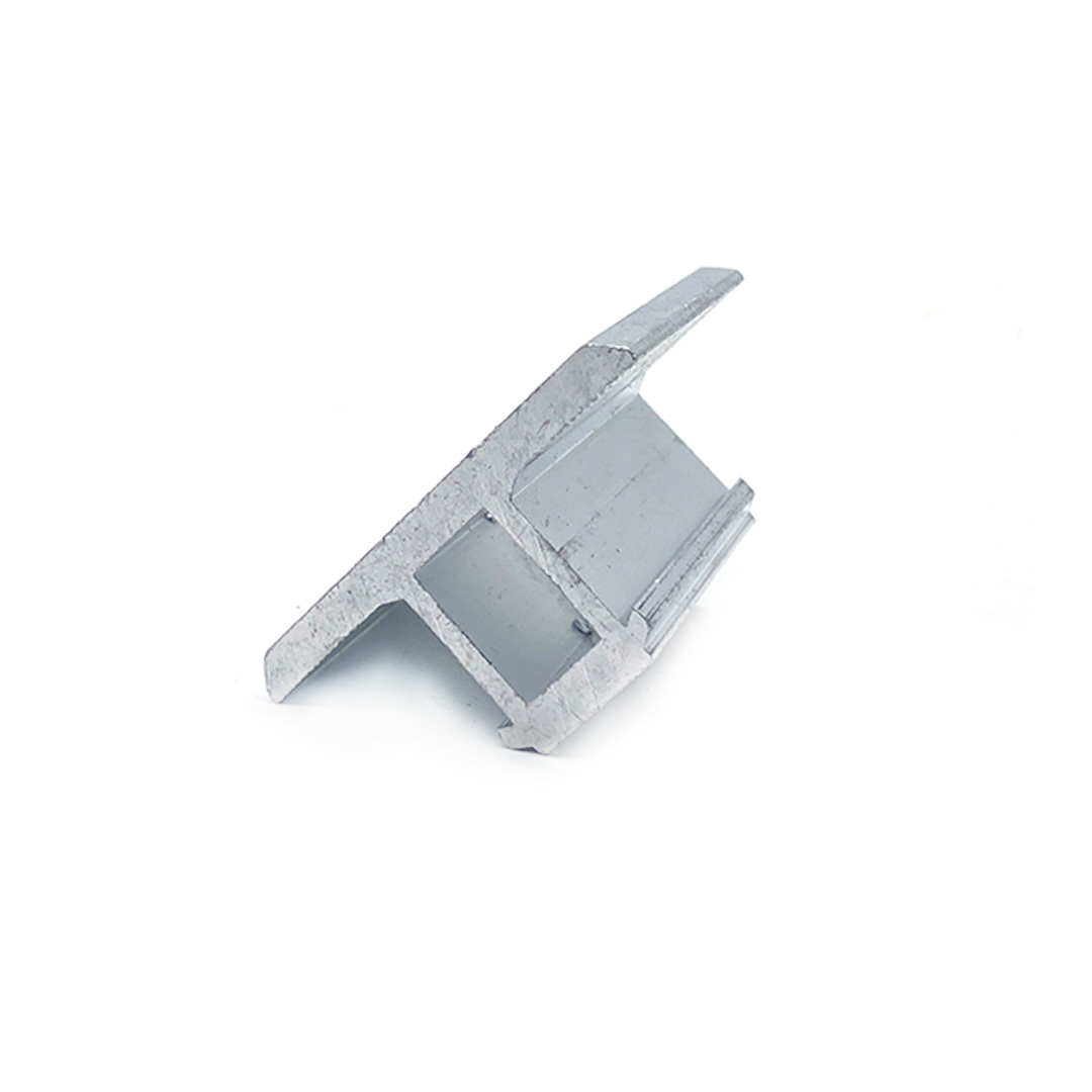 Solar AL6005/AL6063 PV Panel Mounting Metal Roof System Roof Hook Mid Clamp