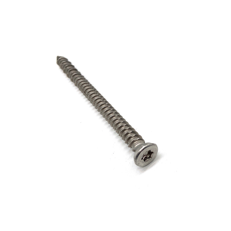 Wholesale Supplier Stainless Steel Undercut Oval Countersunk Head Self Tapping Screw