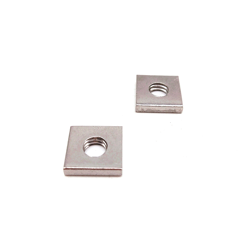 Hot Sale Stainless Steel ANSI/ASME B 18.2.2 Flat Square Sliding Washer Nuts