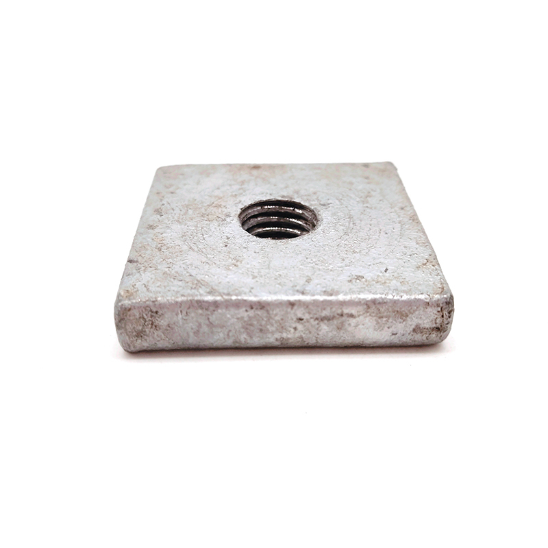 M6 M8 M10 M12 Carbon Steel HDG Stamping Square Thin Nut