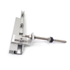 Solar Aluminum Panel Mounting Rail with Hanger Bolt And L Foot Clamp Brackets