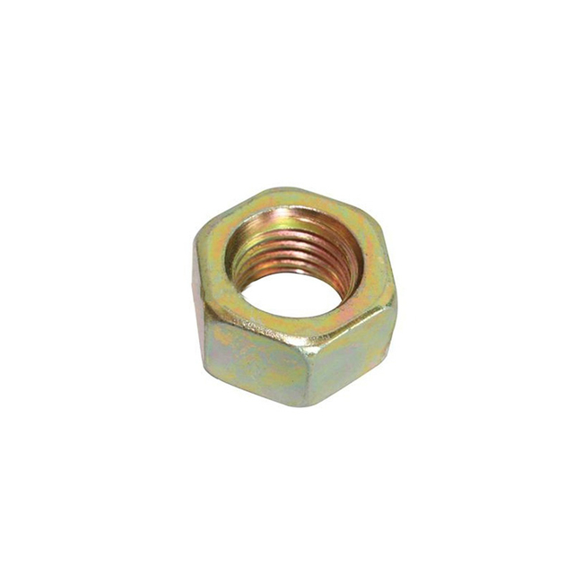 OEM Standard Size M12 M16 M8 M64 M32 Yellow Zinc Plated Hex Nut