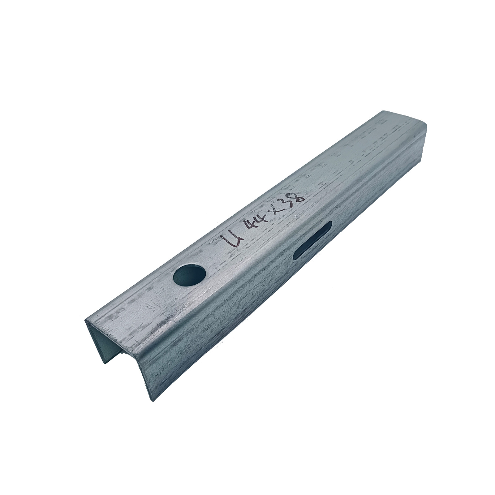 Goods in Stock Metal Magnelis 44x38 Structural Steel Channel C Channel with Holes