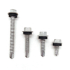 Chinese Factory Mechanical Galvanized Carbon Steel Hexagon Flange Head Self Drilling Screw